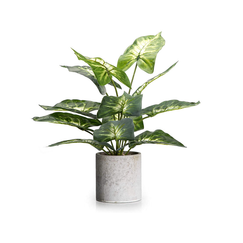 Artificial Potted Green Leaf Plant