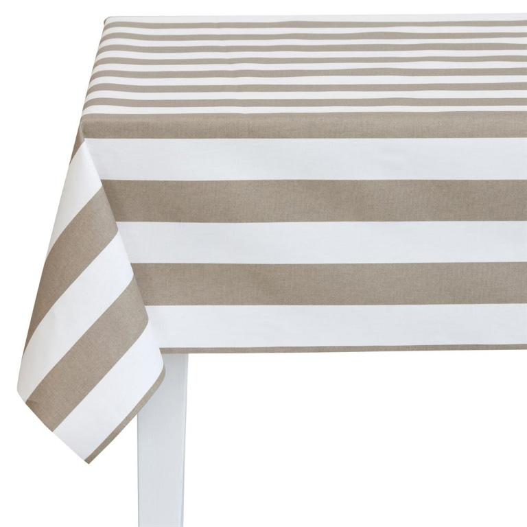 stripe oilcloth