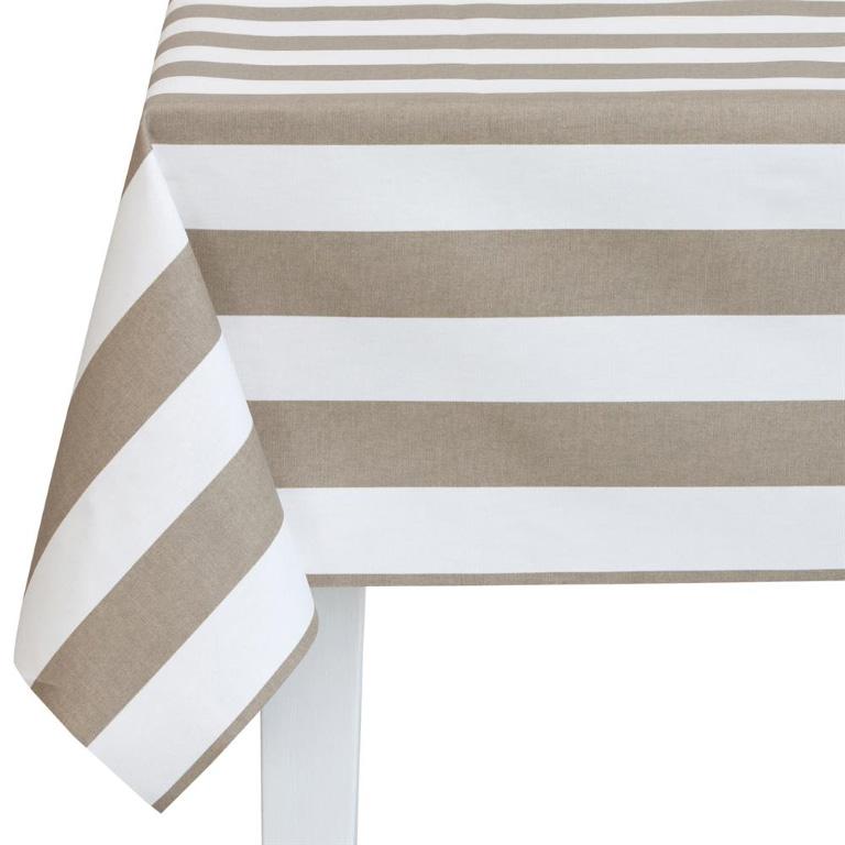 stripe oilcloth